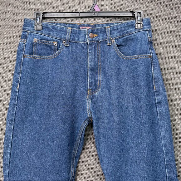 Cross & Winsor Mens Size 32x30 Blue Straight Leg Regular Fit Denim Jeans - Picture 6 of 8